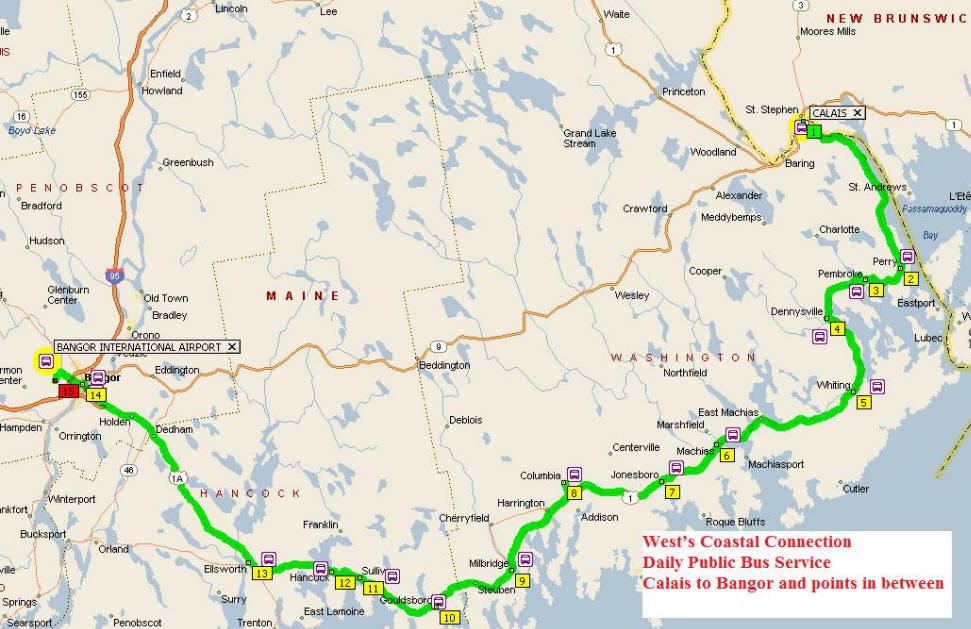 Coastal Connection Map
